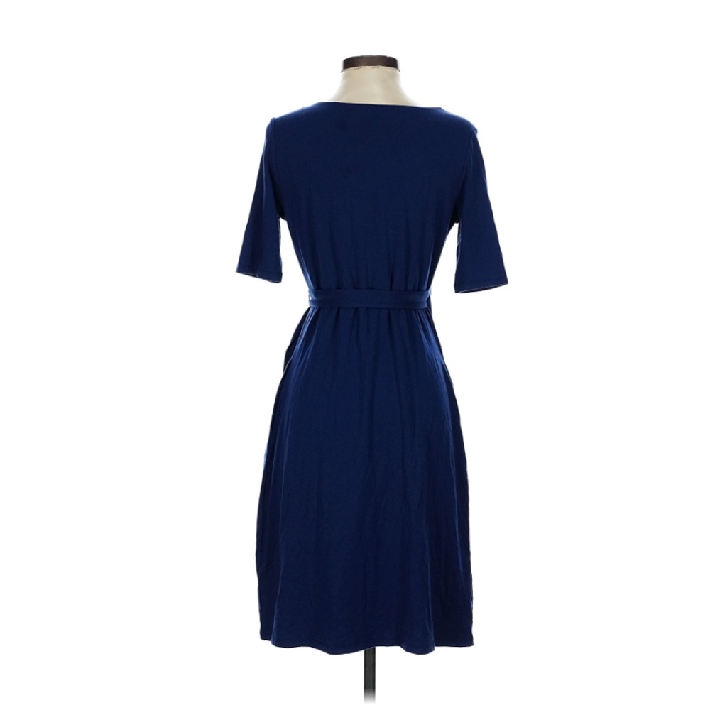 Quince XS Navy TENCEL™ Lyocell Wrap Dress | New With Tags - Picture 2 of 7